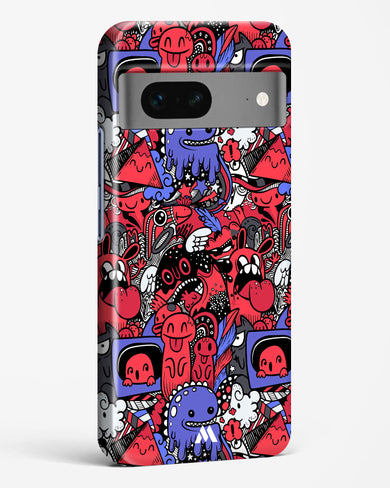 Monster Doodles Hard Case Phone Cover-(Google)