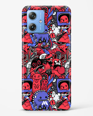 Monster Doodles Hard Case Phone Cover (Motorola)