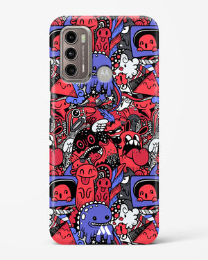 Monster Doodles Hard Case Phone Cover (Motorola)