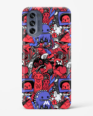 Monster Doodles Hard Case Phone Cover (Motorola)