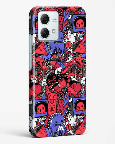 Monster Doodles Hard Case Phone Cover (Motorola)