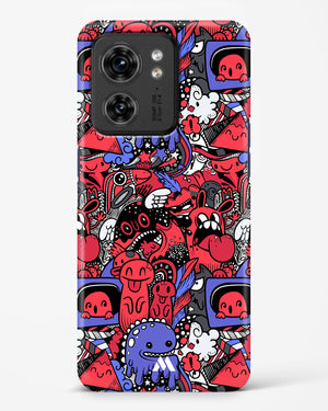 Monster Doodles Hard Case Phone Cover (Motorola)