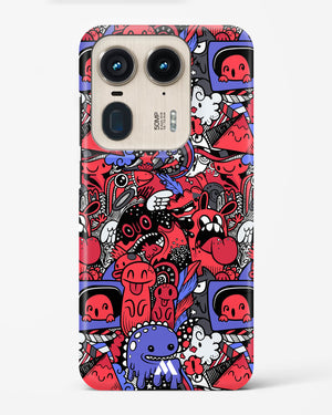 Monster Doodles Hard Case Phone Cover (Motorola)