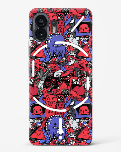Monster Doodles Hard Case Phone Cover (Nothing)
