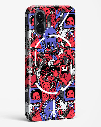 Monster Doodles Hard Case Phone Cover (Nothing)