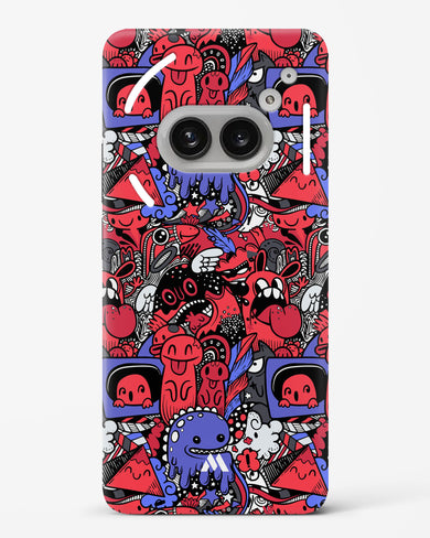 Monster Doodles Hard Case Phone Cover (Nothing)