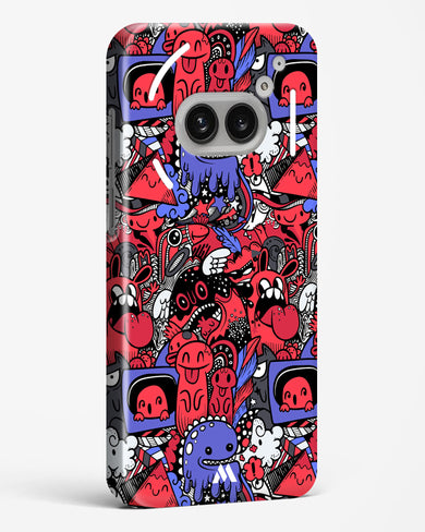 Monster Doodles Hard Case Phone Cover (Nothing)