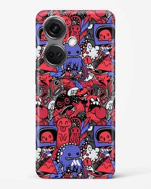 Monster Doodles Hard Case Phone Cover-(OnePlus)