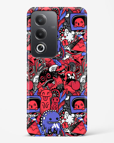 Monster Doodles Hard Case Phone Cover (Oppo)