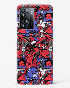 Monster Doodles Hard Case Phone Cover-(Oppo)