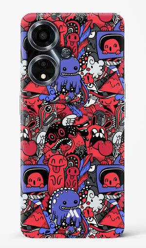 Monster Doodles Hard Case Phone Cover (Oppo)