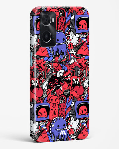 Monster Doodles Hard Case Phone Cover-(Oppo)