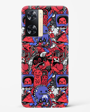 Monster Doodles Hard Case Phone Cover-(Oppo)