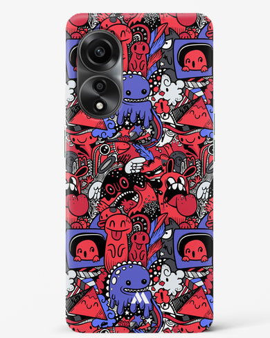 Monster Doodles Hard Case Phone Cover (Oppo)