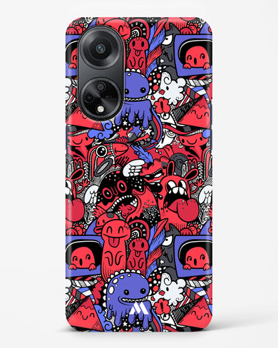 Monster Doodles Hard Case Phone Cover (Oppo)