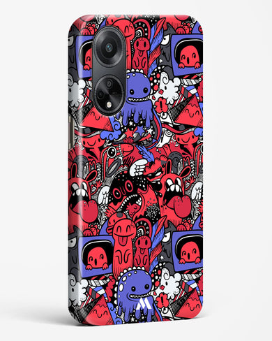 Monster Doodles Hard Case Phone Cover (Oppo)