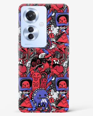 Monster Doodles Hard Case Phone Cover (Oppo)