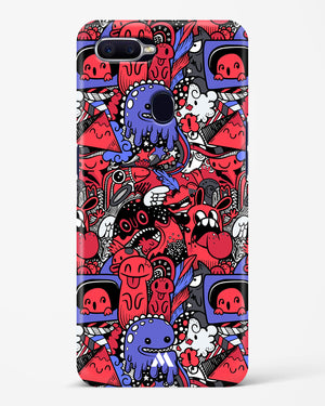 Monster Doodles Hard Case Phone Cover-(Oppo)