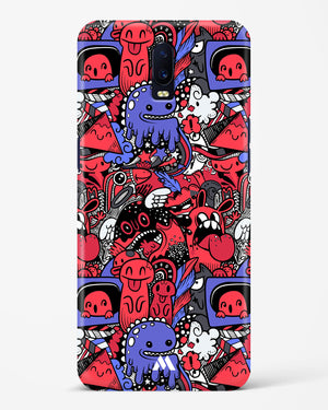 Monster Doodles Hard Case Phone Cover-(Oppo)