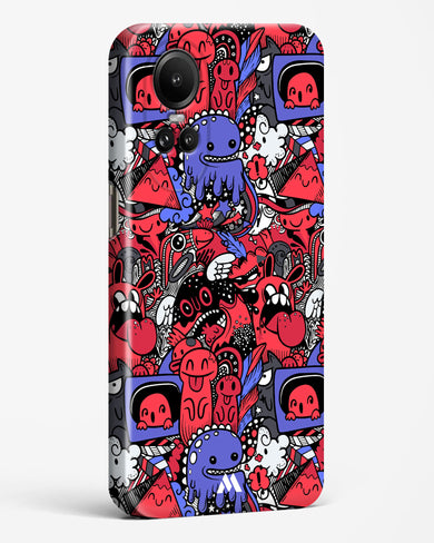 Monster Doodles Hard Case Phone Cover-(Oppo)