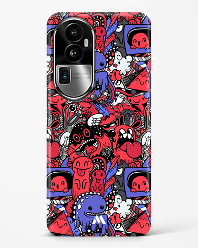 Monster Doodles Hard Case Phone Cover (Oppo)