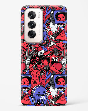 Monster Doodles Hard Case Phone Cover (Oppo)