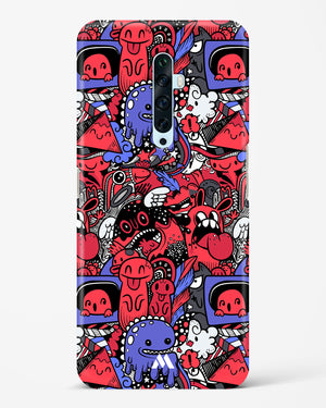 Monster Doodles Hard Case Phone Cover-(Oppo)