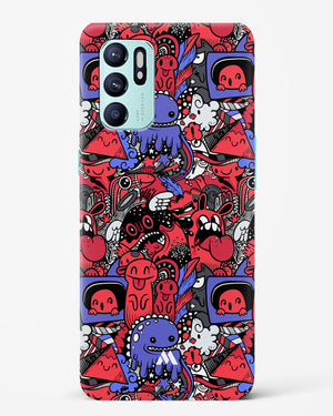 Monster Doodles Hard Case Phone Cover (Oppo)