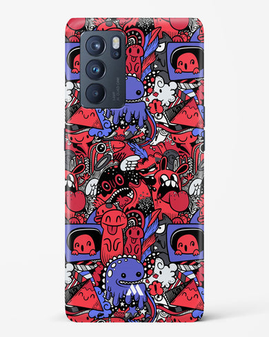 Monster Doodles Hard Case Phone Cover (Oppo)