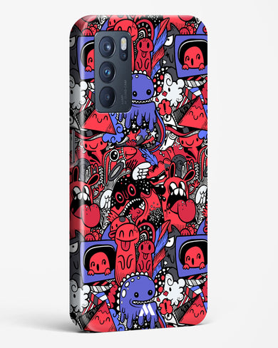 Monster Doodles Hard Case Phone Cover (Oppo)