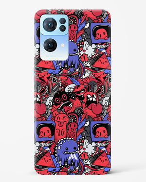 Monster Doodles Hard Case Phone Cover (Oppo)