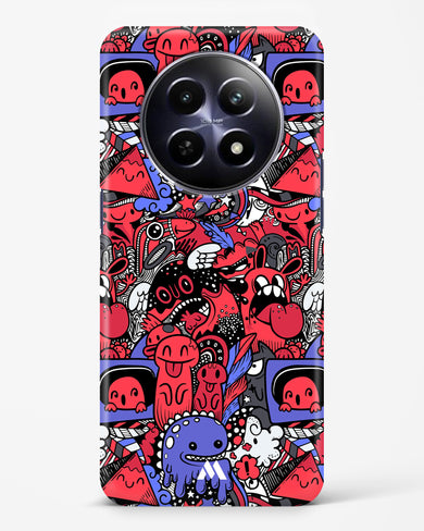 Monster Doodles Hard Case Phone Cover (Realme)