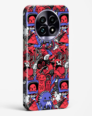 Monster Doodles Hard Case Phone Cover (Realme)