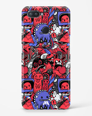 Monster Doodles Hard Case Phone Cover-(Realme)