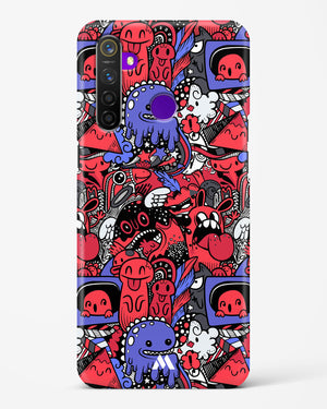 Monster Doodles Hard Case Phone Cover (Realme)