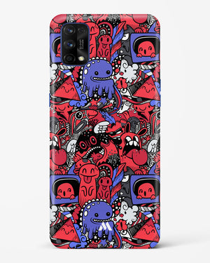 Monster Doodles Hard Case Phone Cover-(Realme)