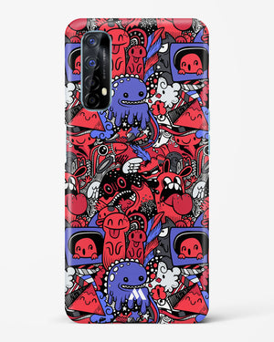 Monster Doodles Hard Case Phone Cover-(Realme)