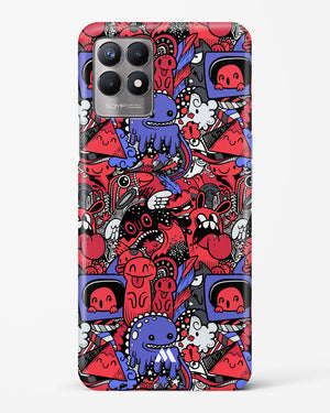 Monster Doodles Hard Case Phone Cover-(Realme)