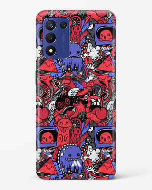 Monster Doodles Hard Case Phone Cover-(Realme)