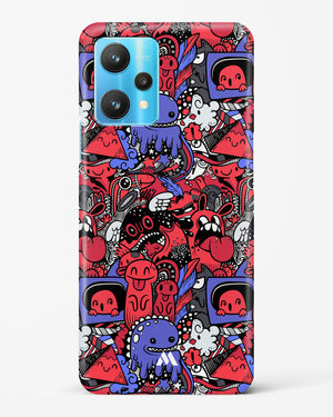 Monster Doodles Hard Case Phone Cover-(Realme)