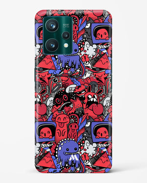 Monster Doodles Hard Case Phone Cover-(Realme)