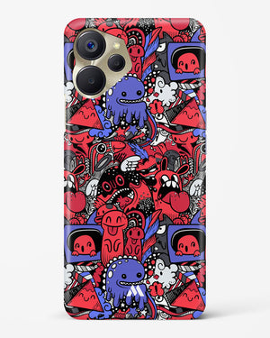 Monster Doodles Hard Case Phone Cover-(Realme)