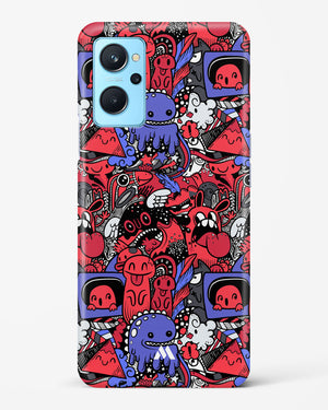 Monster Doodles Hard Case Phone Cover-(Realme)