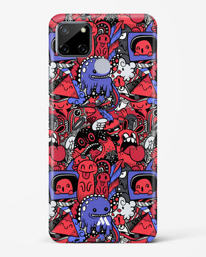 Monster Doodles Hard Case Phone Cover-(Realme)