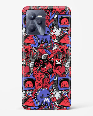 Monster Doodles Hard Case Phone Cover-(Realme)