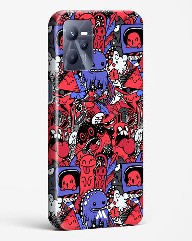 Monster Doodles Hard Case Phone Cover (Realme)