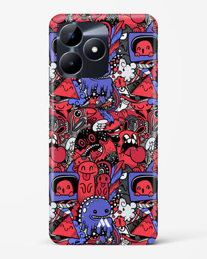 Monster Doodles Hard Case Phone Cover (Realme)
