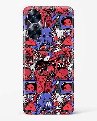 Monster Doodles Hard Case Phone Cover (Realme)