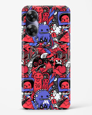 Monster Doodles Hard Case Phone Cover (Realme)