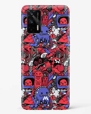 Monster Doodles Hard Case Phone Cover (Realme)